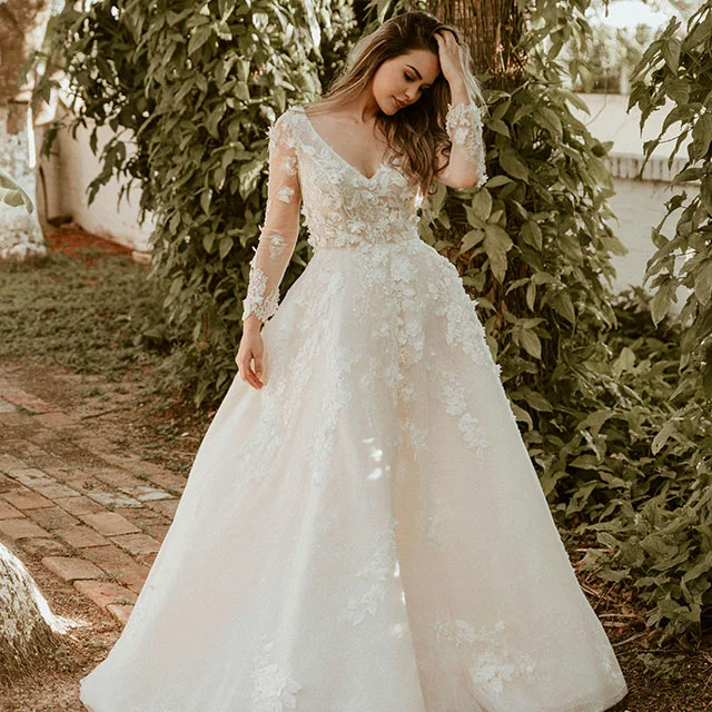 Aline wedding dress